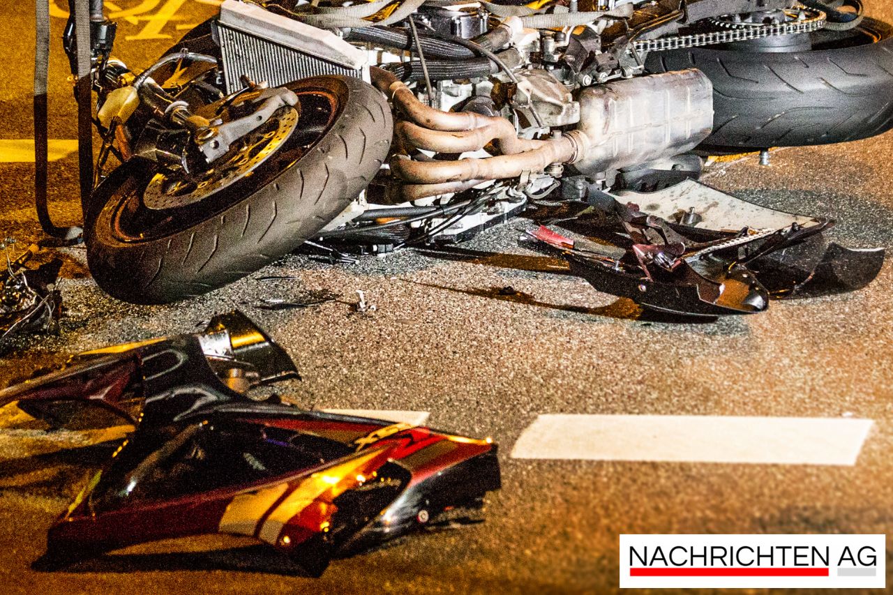 Motorradfahrer stürzt in Tamsweg: Leicht verletzt nach Unfall!